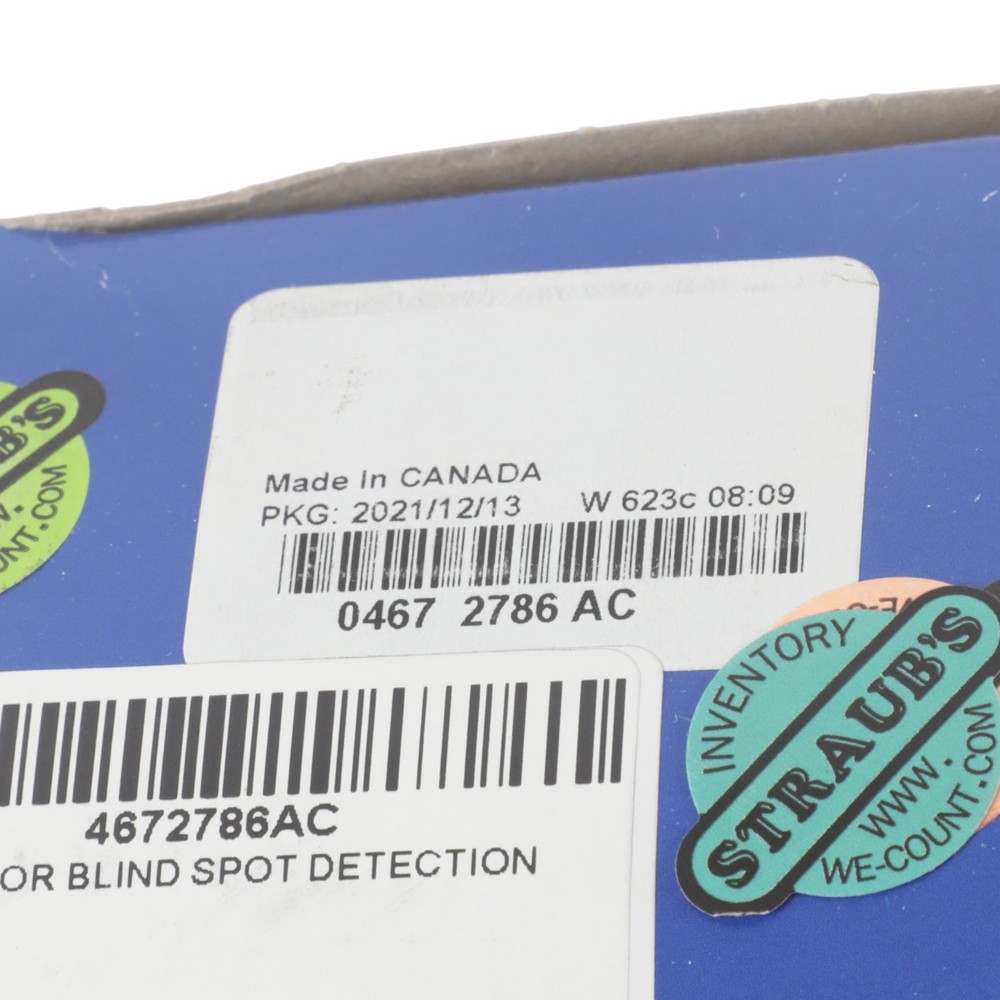 GENUINE MOPAR 17-22 PACIFICA BLIND SPOT DETECTION SENSOR MODULE NEW 4672786AC
