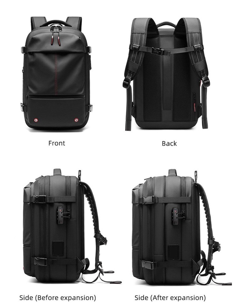 Vacuum Backpack Travel, Vacuum Compression Backpack, 60L Expandable Carry-On ...