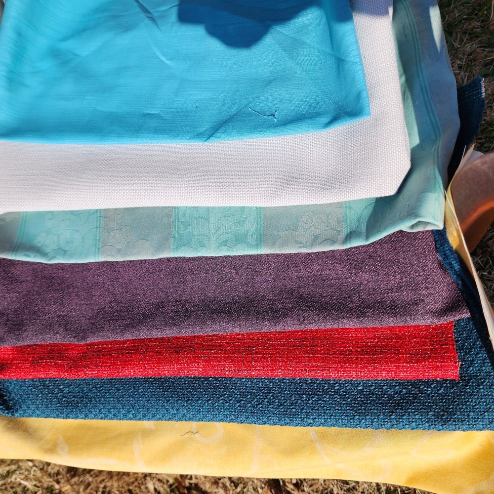 MCM Craddock Refinished Walnut Scissor Leg Table and 6 Chairs