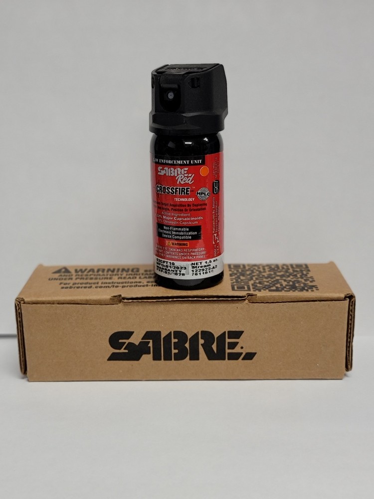 Sabre Crossfire Pepper Spray - Red (52CFT10) - Stream
