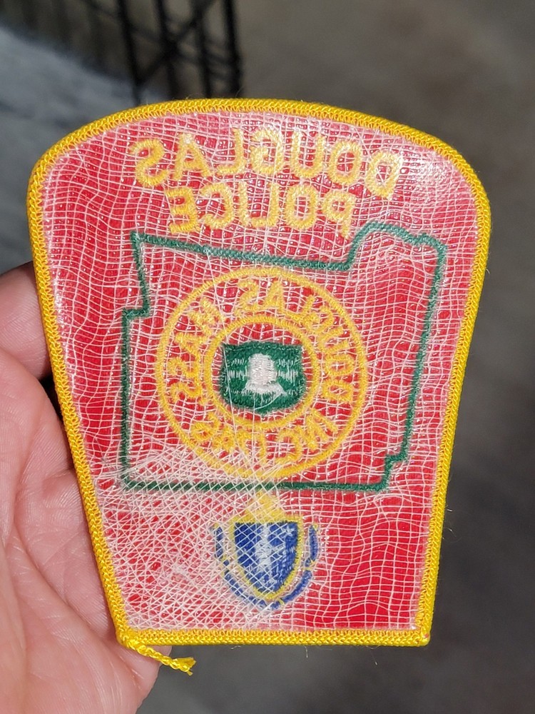 LE9 B7 Police patch Massachusetts Douglas