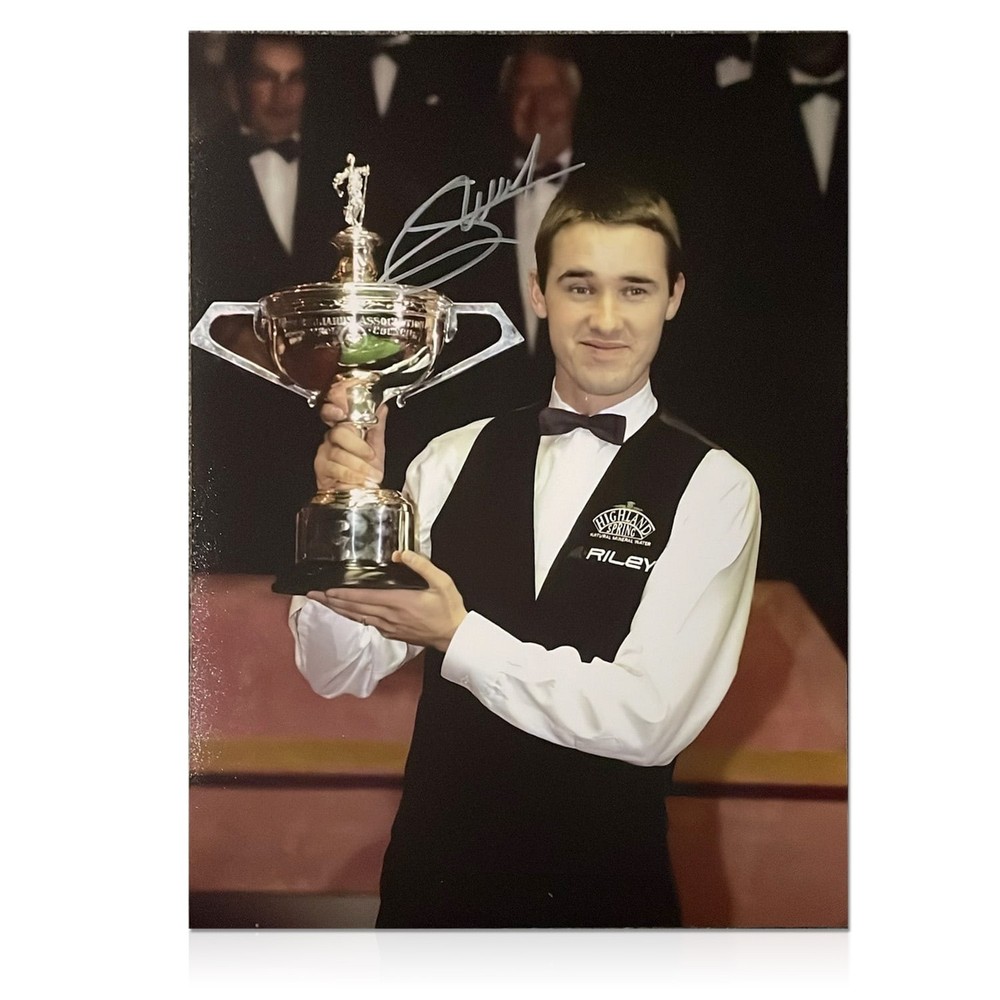 Stephen Hendry Signed Photo: World Champion