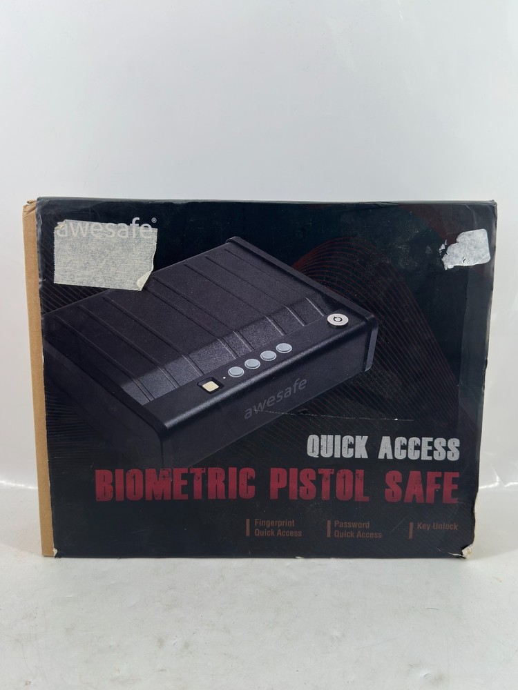 Biometric Gun Safe for Pistols, Quick Access