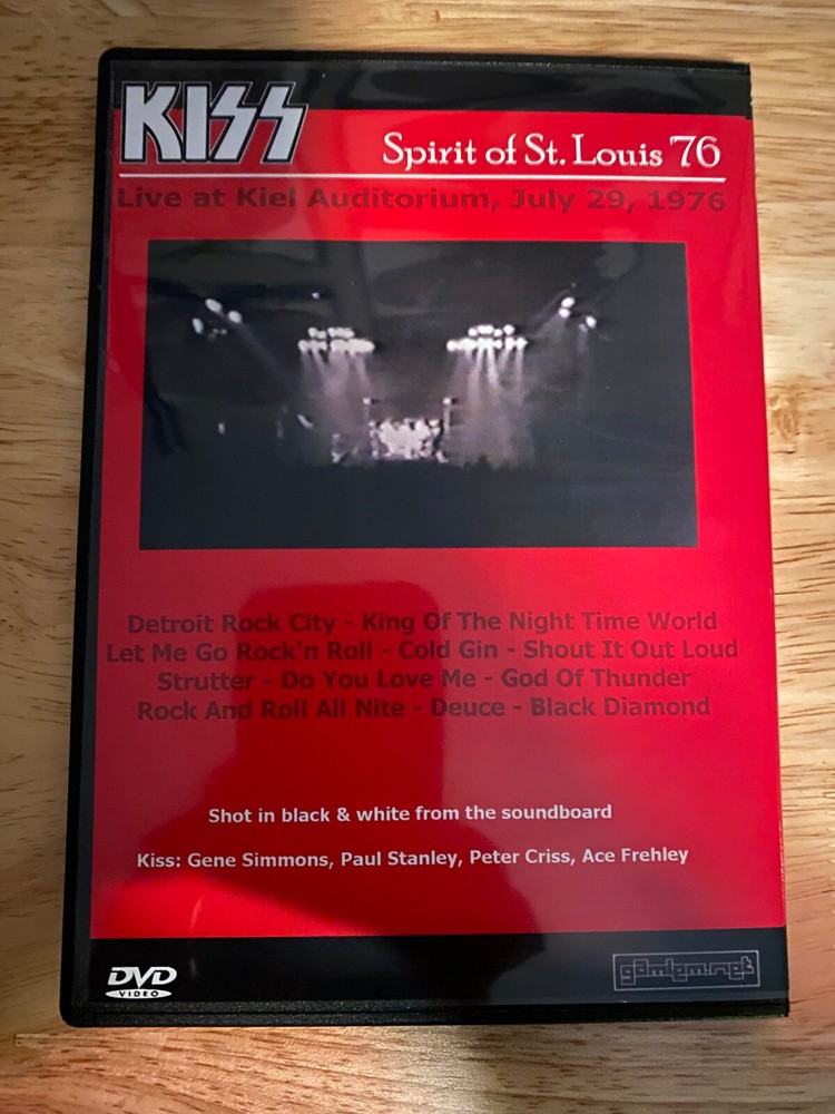 KISS - Spirit of St Louis 1976 Live DVD Ace Frehley