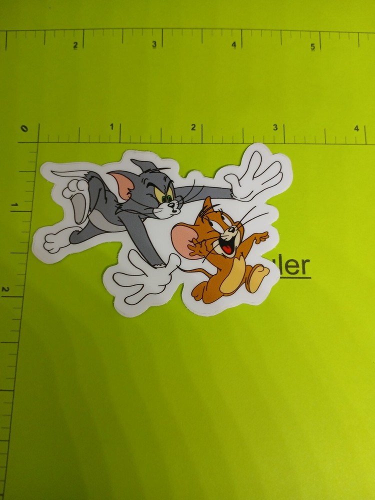 Tom & Jerry Cartoon Network Waterproof bumper sticker High quality