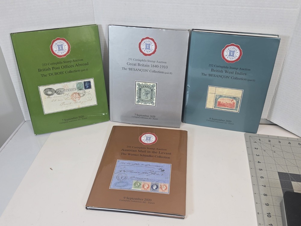 Corinphila Stamp Auction Catalog Lot 251 252 253 255 Besancon Dubois