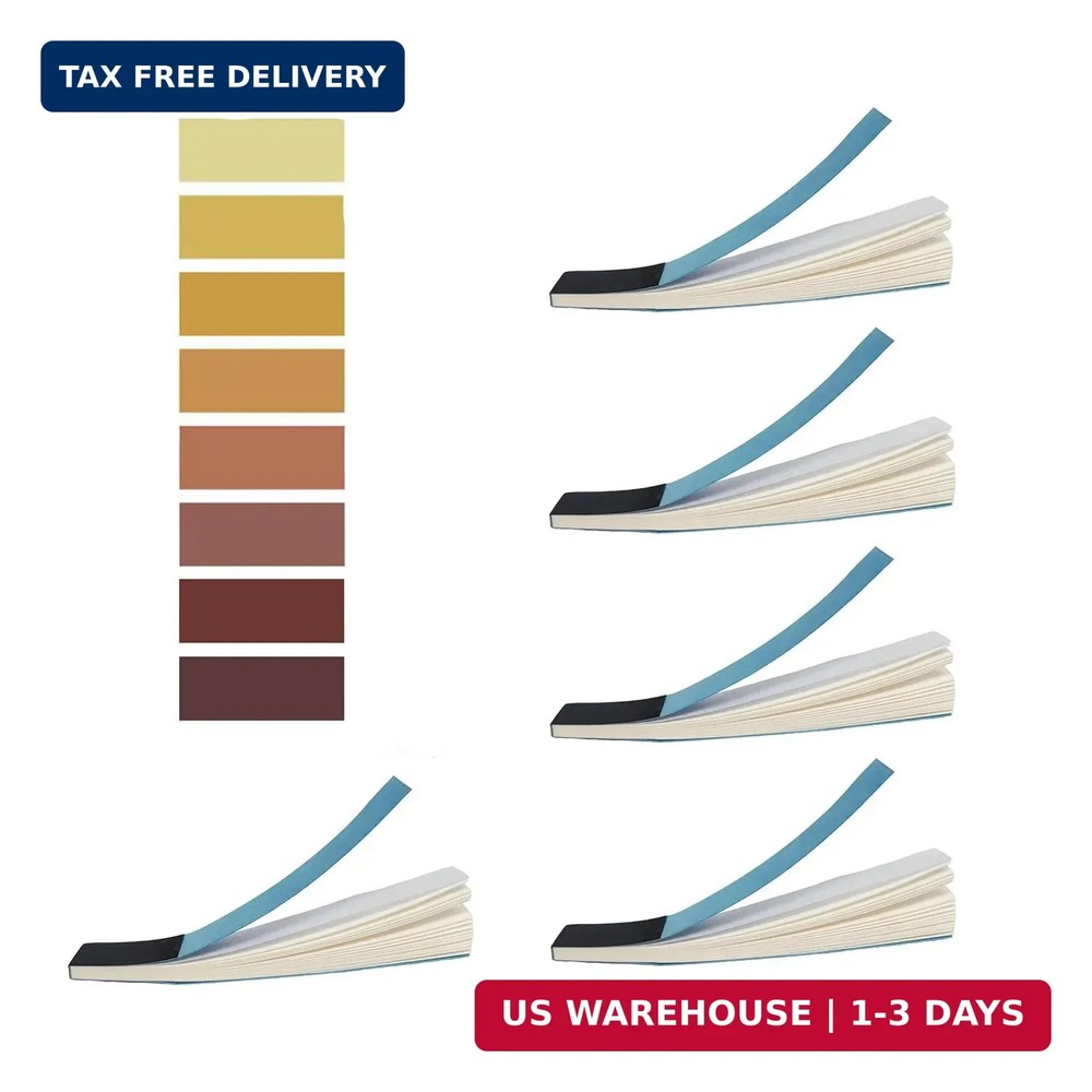 Chlorine Test Strips, Sodium Hypochlorite Solution Test Papers, Bleach Test Pape