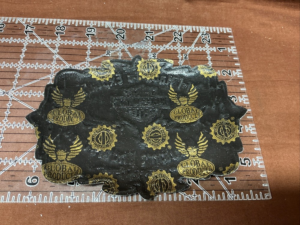 Harley Davidson Bar & Shield Script Back Vest Patch 6 x 4