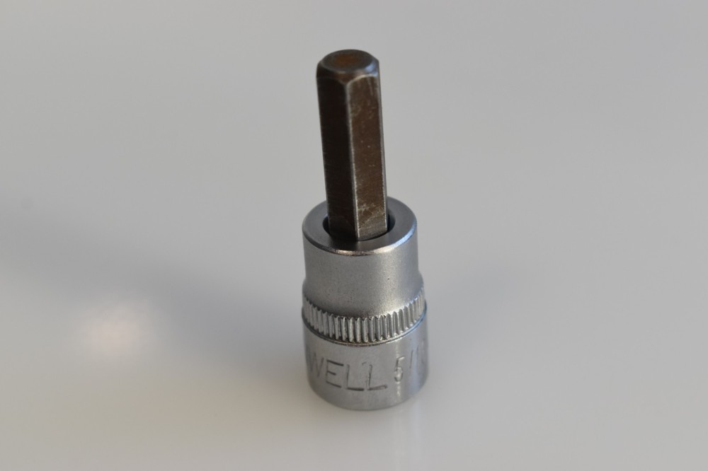 Cornwell Tools CBS5162 5/16" SAE Hex Bit Socket Driver 3/8" Drive Chrome