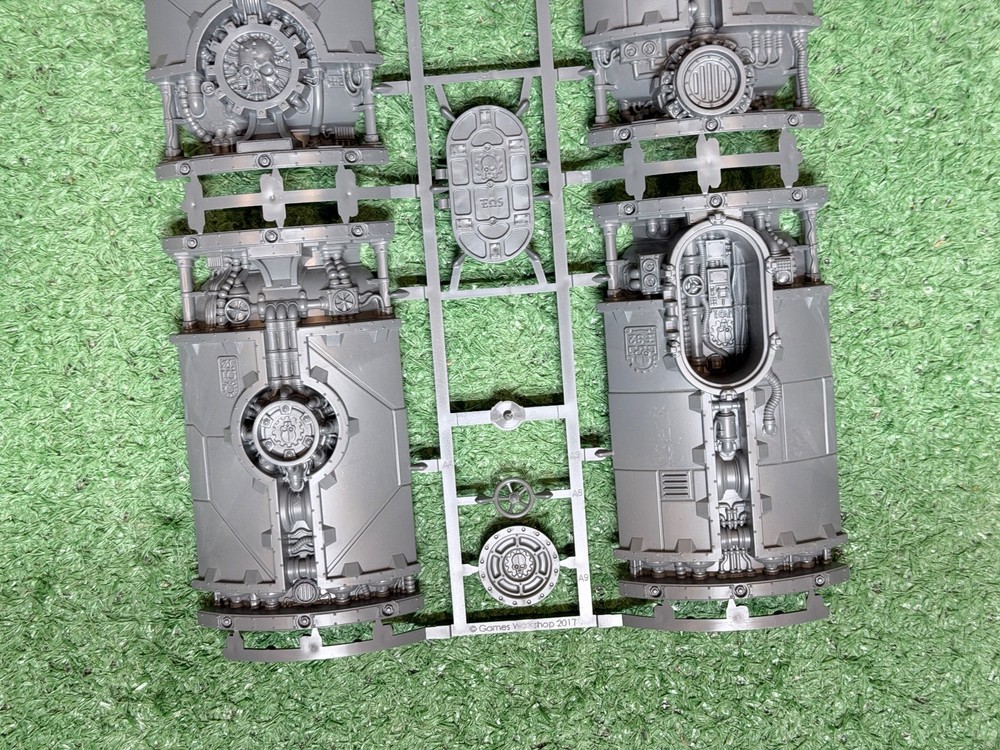 Round Silo Sector Mechanicus 40k Kill Team terrain. Bheta Decima