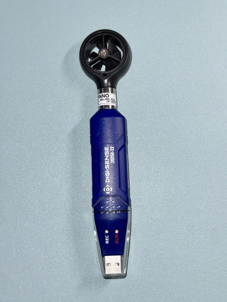 Digi-Sense Data Logging Vane Anemometer W/ NIST - Open Box Never Used