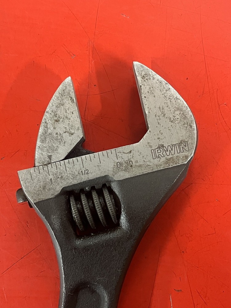 10" IRWIN VISE GRIP ADJUSTABLE WRENCH BLACK OXIDE