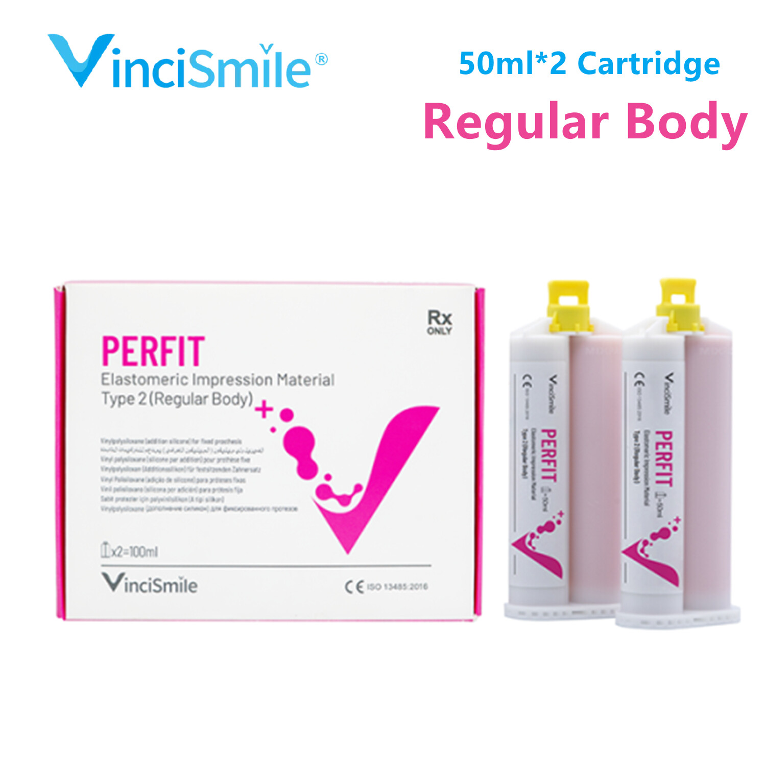 VPS Dental Impression Material Putty Heavy/Regular/Light Body-Fast/Normal Set