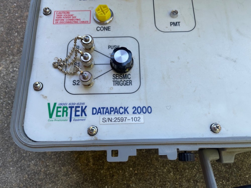 VERTEK Model Datapack 2000-CPT Data Acquisition Unit, Datapack 2000-CPT