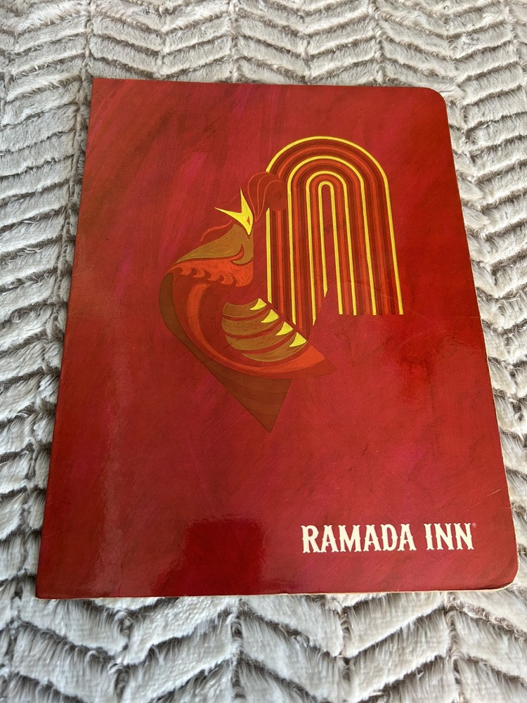 Vintage Menu Ramada Inn Menu￼