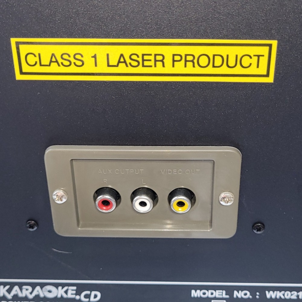 Karaoke Cd Graphics Player WK-021 In Box