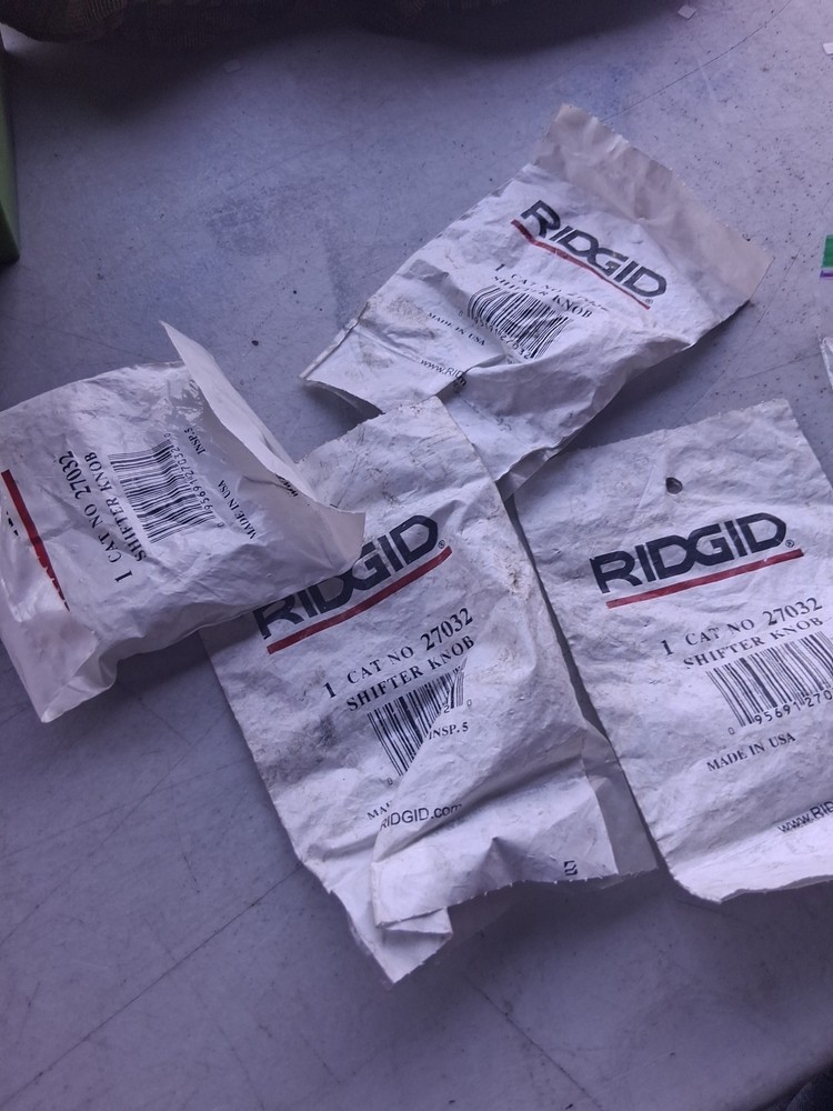 Ridgid 27032 Shift Knob For 1224 Threader Machine