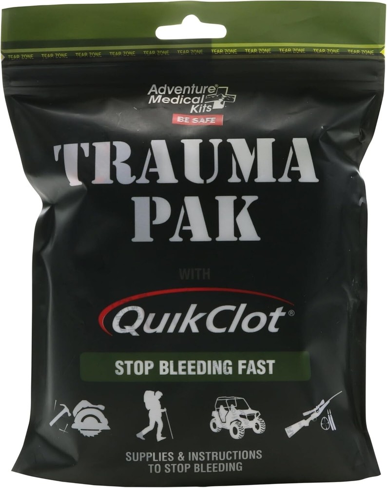 Comprehensive Trauma Aid Kit in Waterproof Packaging - Quick First Response Gear