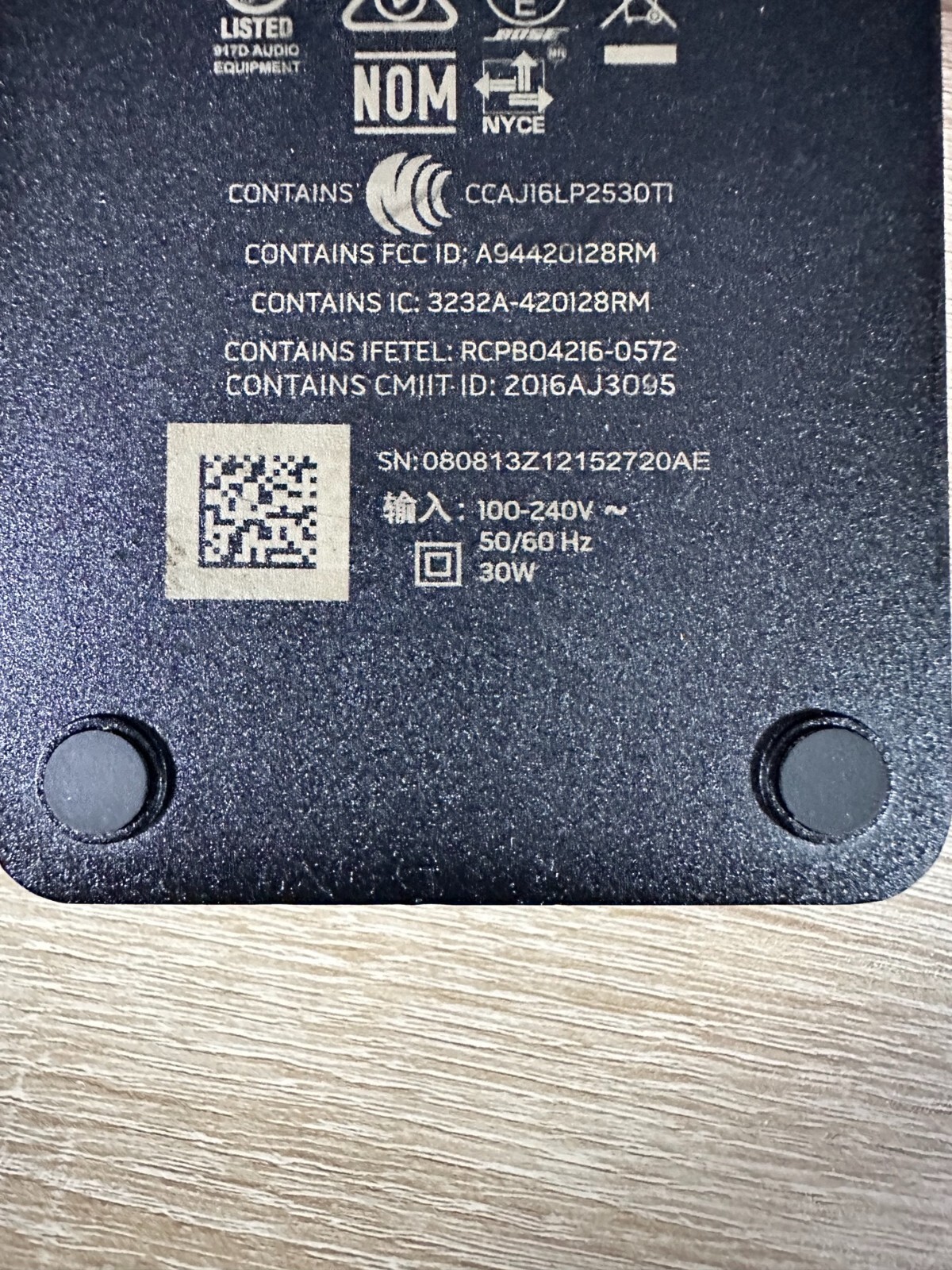 Bose Wireless Receiver Adapter For Bose Lifestyle 700