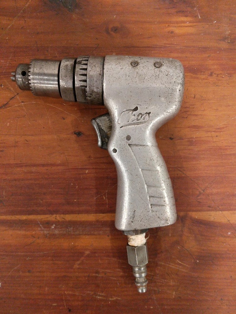 Vintage Thor Air Drill With Jacobs Chuck