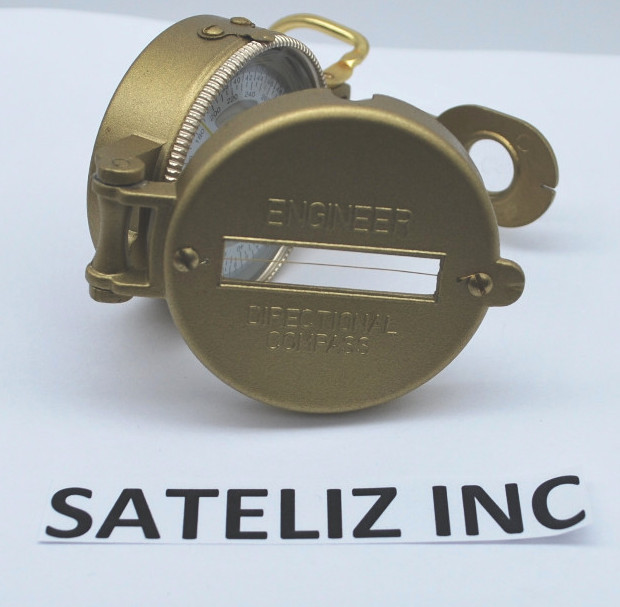 COMPASS SATELLITE ALIGNMENT AZIMUTH LOCATOR PERFECT VISION DC453B LIQUID FILLED