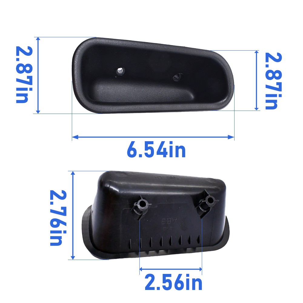 For 1994-2002 Dodge Ram 2500 3500 Left & Right Inner Front Door Pull Handle Cup