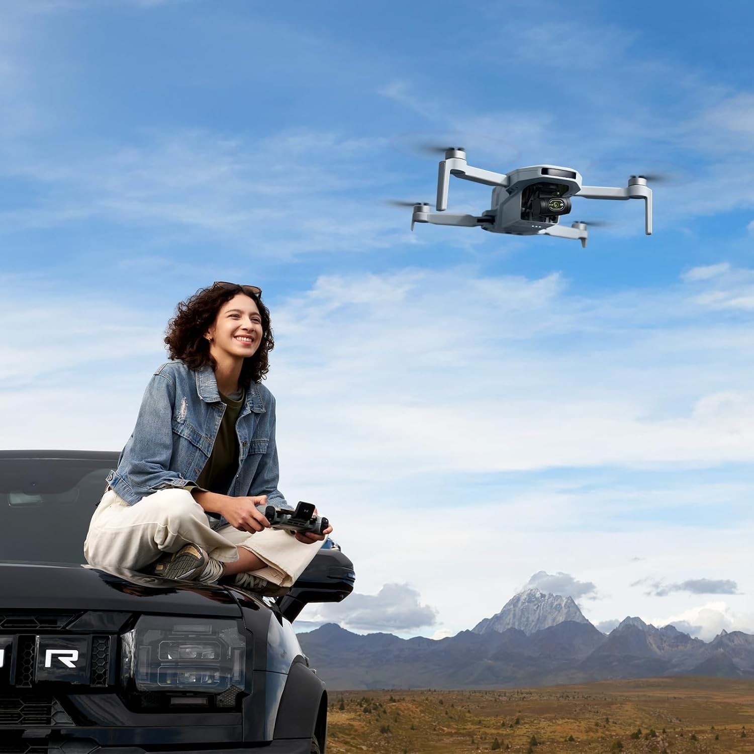 Refurbished Potensic ATOM 2 Drone 3-Axis Gimbal GPS FPV 4K Camera Under 249g