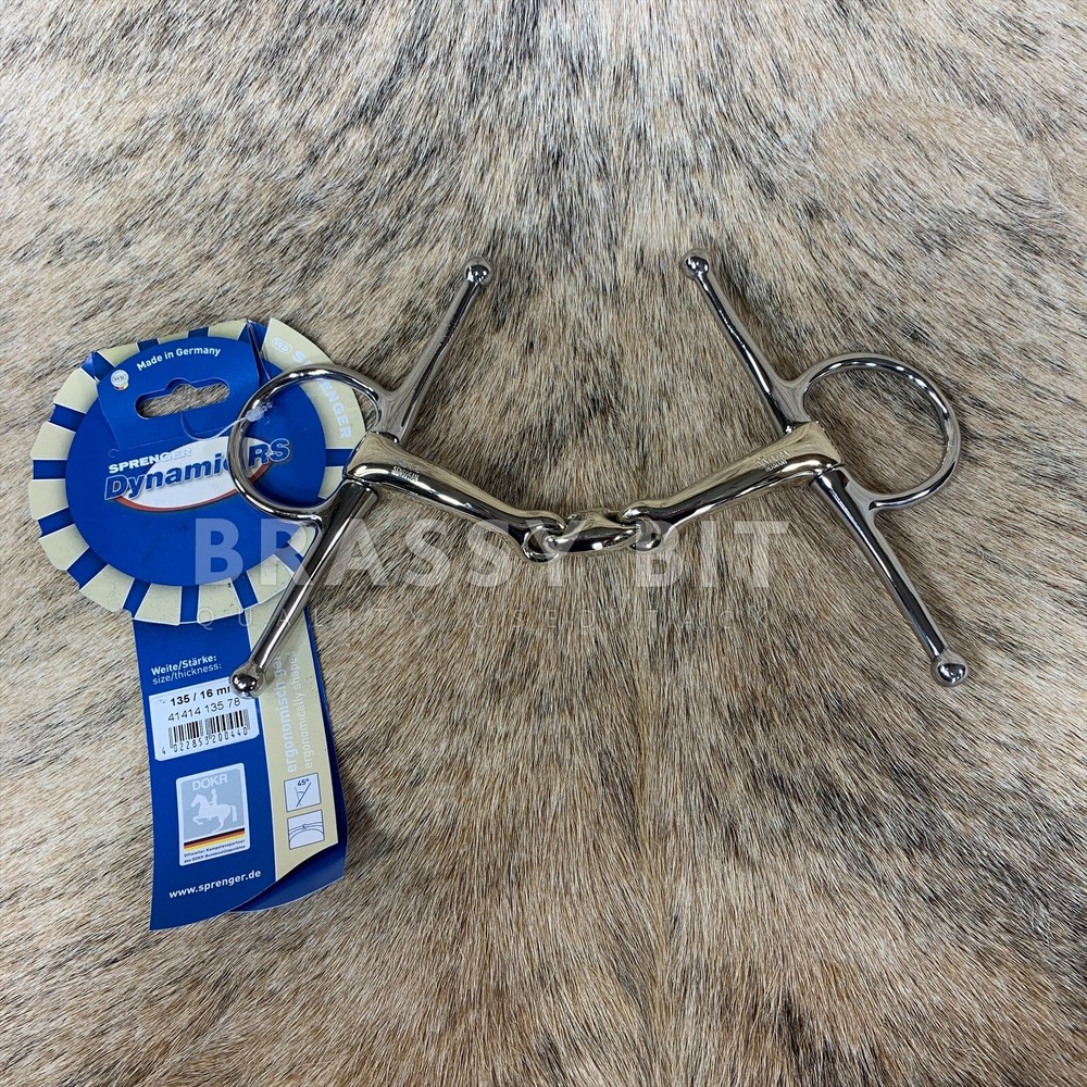 5.25" Herm Sprenger Dynamic RS Full Cheek Snaffle