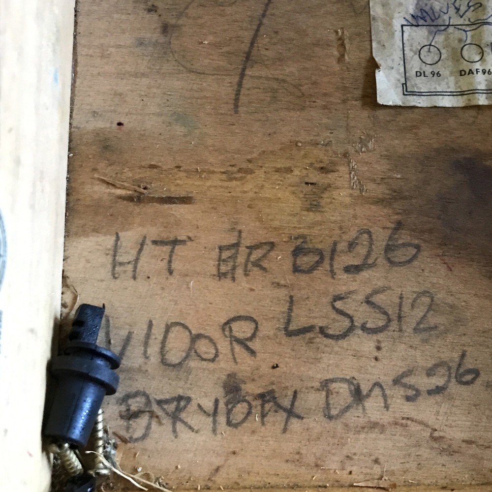 1950s VIDOR Radio Empty Case