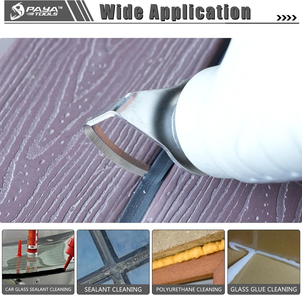 Multi Tool Cold Blade,Windshield Blades Car Windshield Removal Tool Bent Blad...