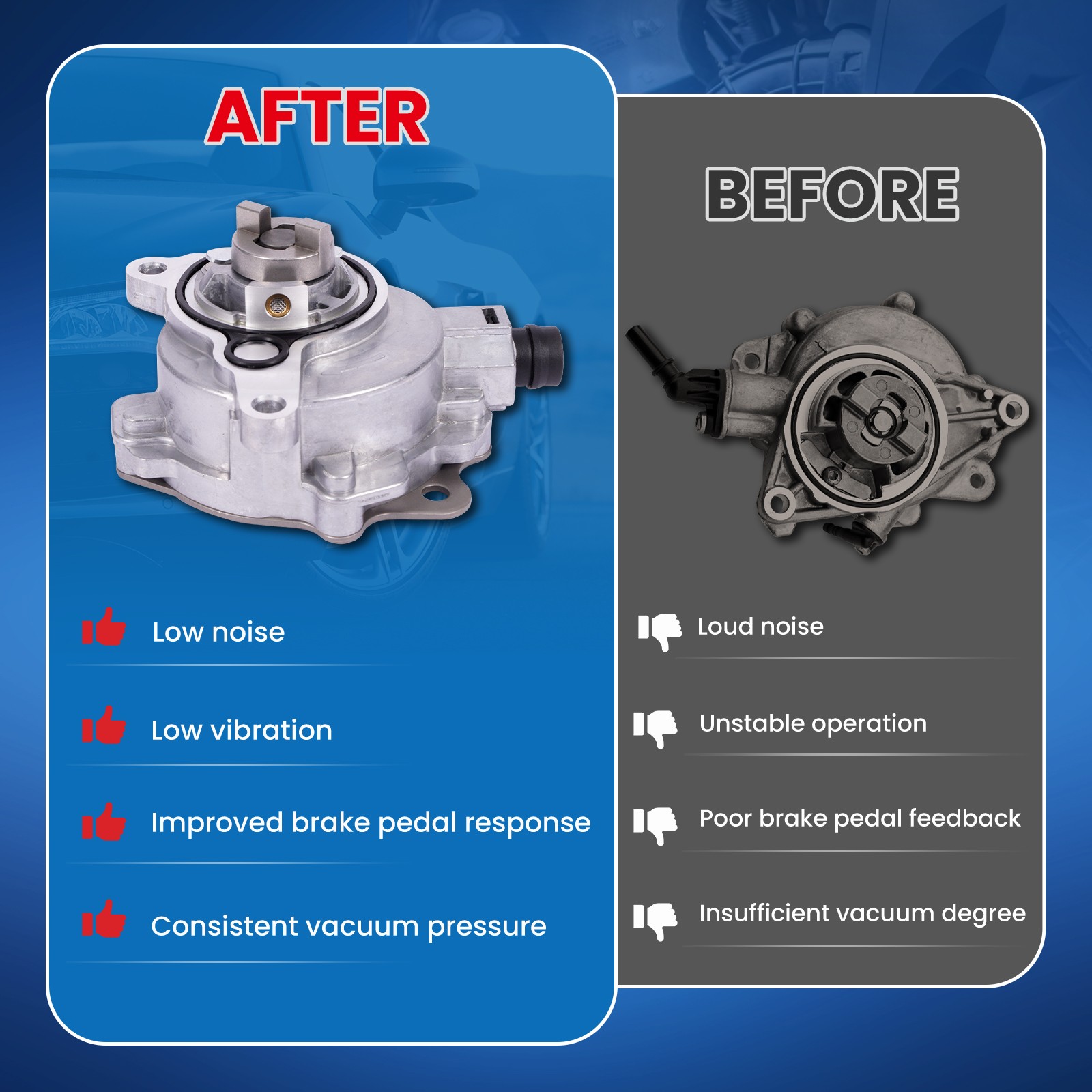 Vacuum Pump for Ford Edge Explorer Escape Fusion Mustang Taurus Lincoln MKC MKZ