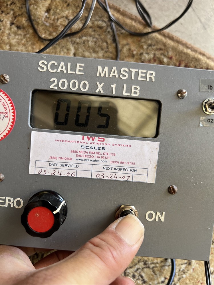 ScaleMaster 2000 X 1 LB