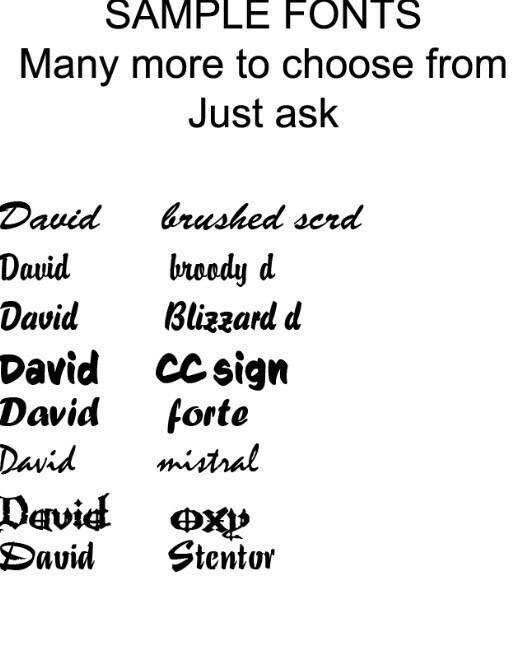 Guitar picks, Custom With Your Bands Name, Applied ( 12 Count ) FREE SHIPPING!