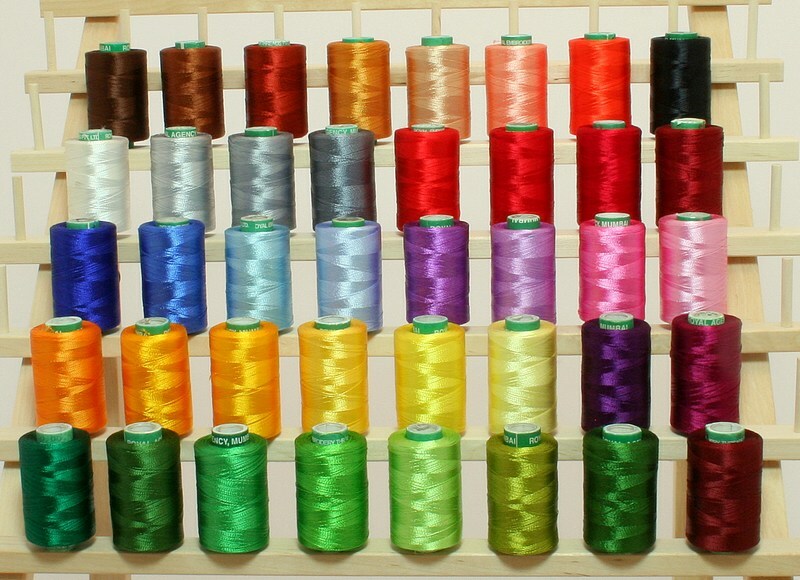 New Large 40 Machine Embroidery Threads for Brother