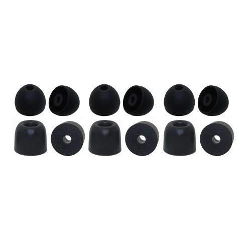 Replacement ear tips earbud eartips for Westone, Shure, & other listed brands