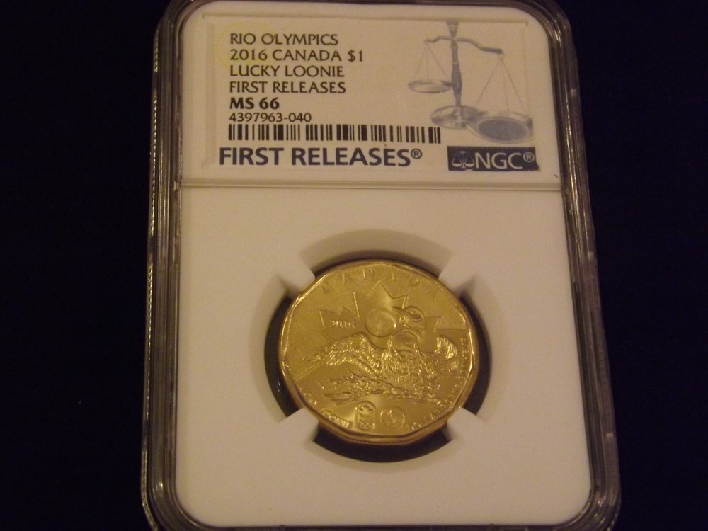 2016  $1                 Canada             NGC    MS 66
