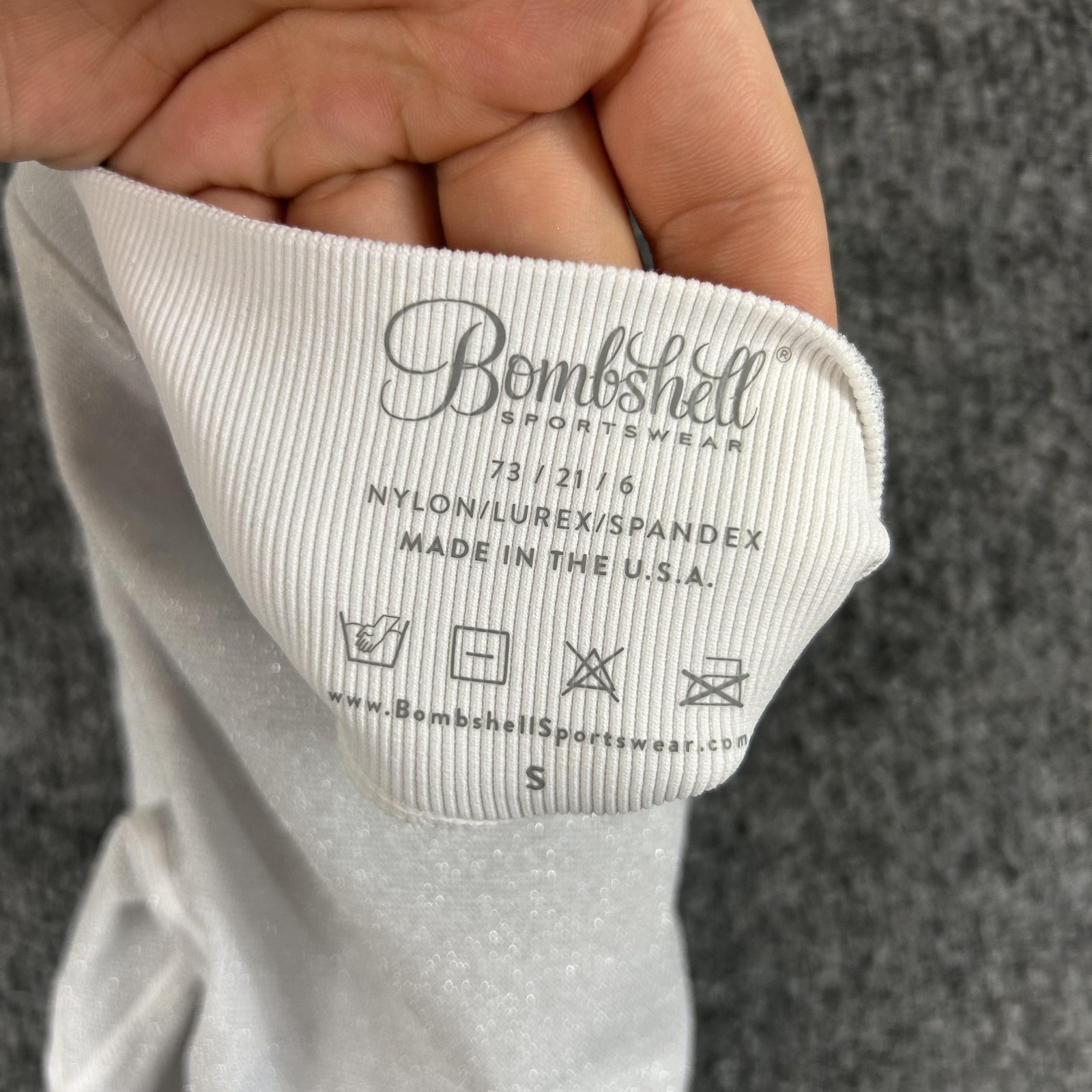 Bombshell Sportswear Leggings XS/S Shimmer Scrunch Black White Lot 2 Bundle