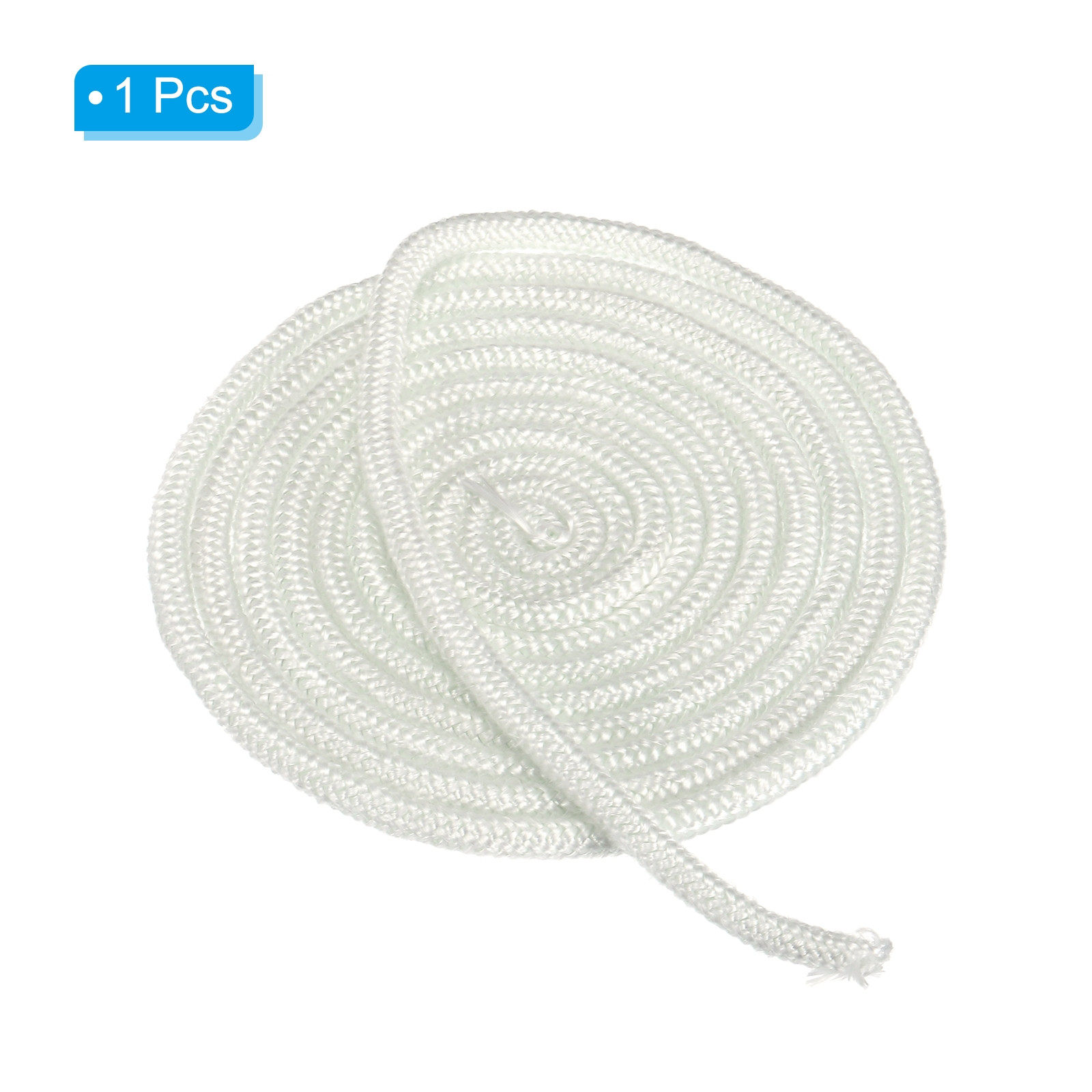 1/4"x 118" Wood Stove Gasket Fiberglass Round Seal Rope Replacement White