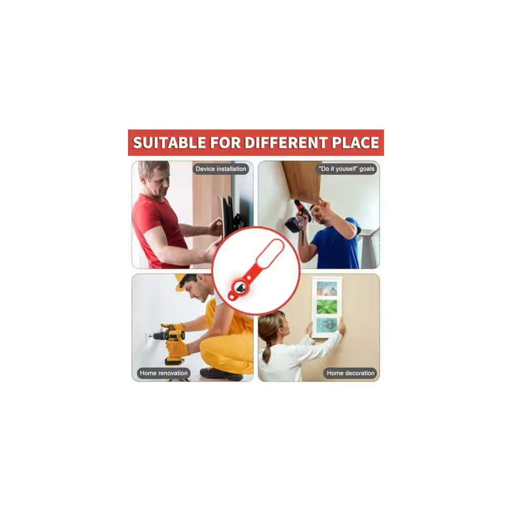 Magnetic Stud Finder 27 Lbs. Pulling Force Wall Scanner Detects Metal through Dr