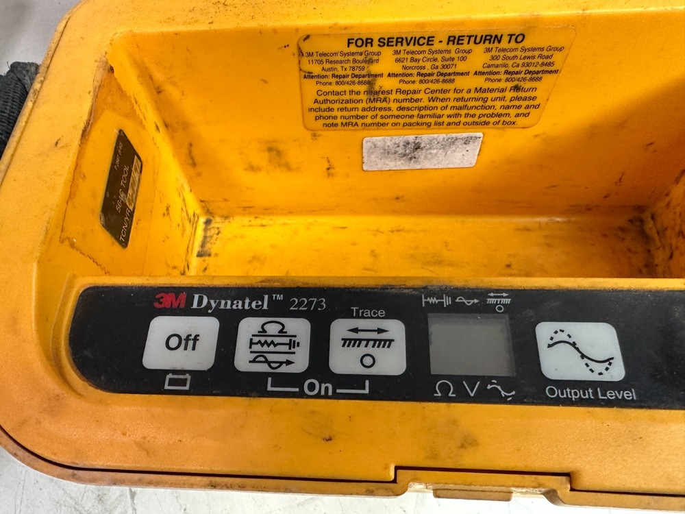 3M Dynatel 2273 Cable Locator Transmitter Unit ONLY AS-IS