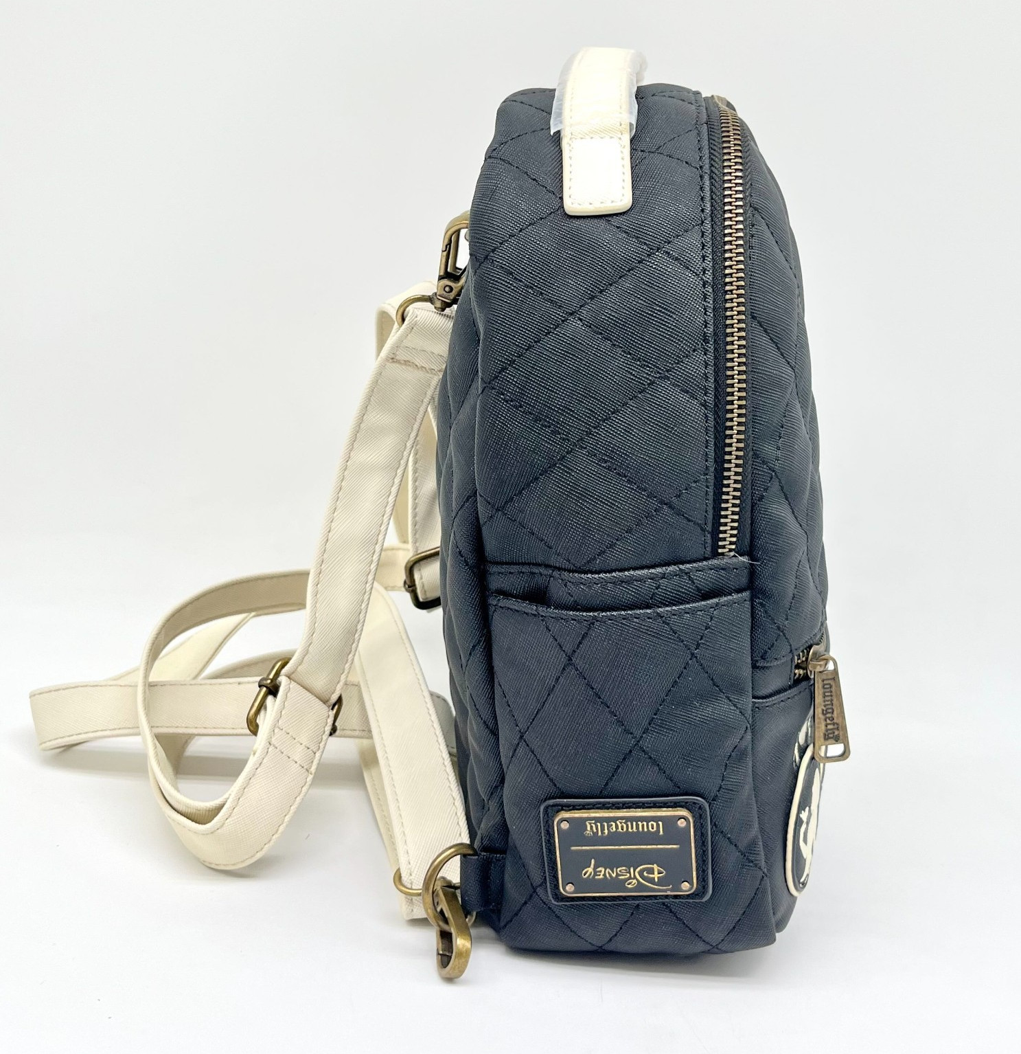 Disney Black White Loungefly Backpack Disney Princess Bag