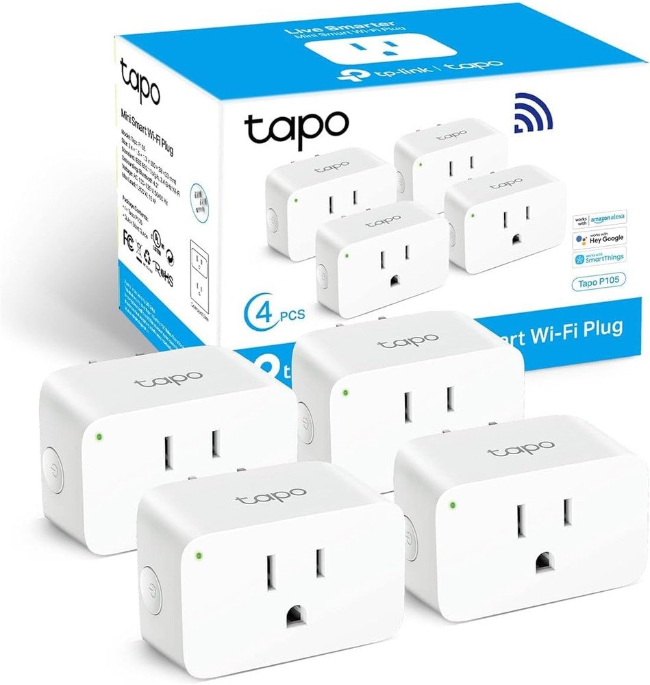 Tp-Link  Smart Plug Mini 15A, Smart Home Wi-Fi Plug, Super Easy Setup, Compatibl