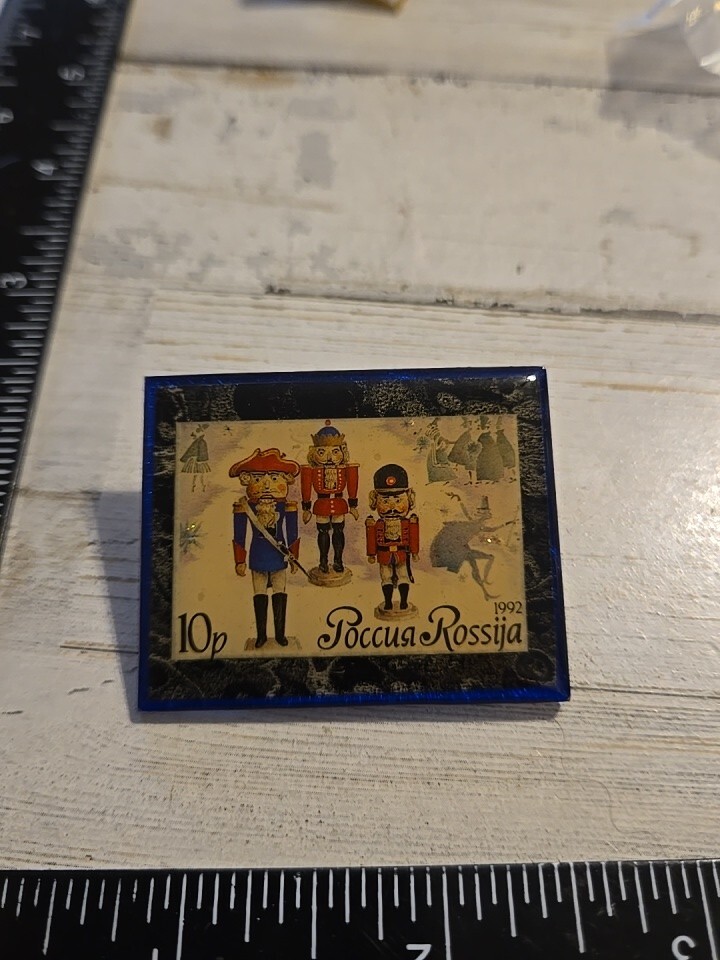 Russian Stamp pin › The Nutcracker, P. Tchaikovsky, German DollsPin