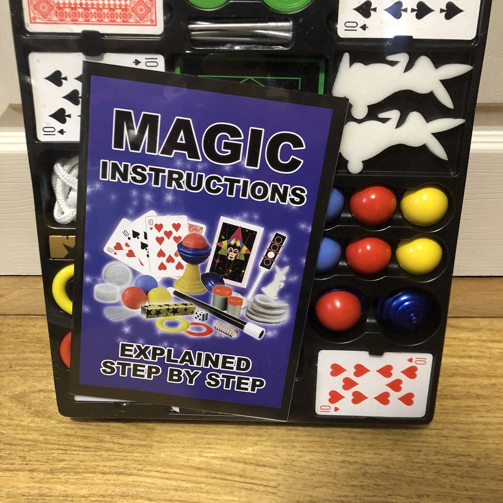 Magic Set Complete with Step By Step Instructions - New