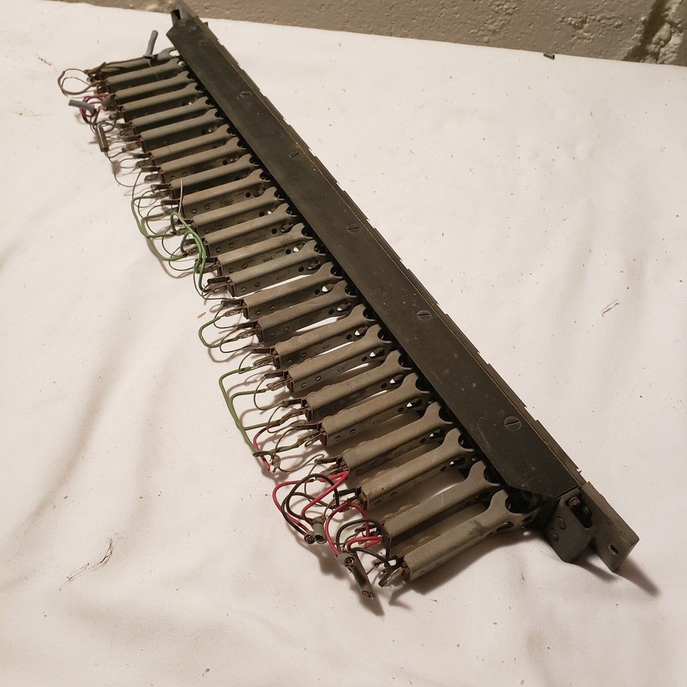 Rca 33b Patch Panel Single Row Vintage