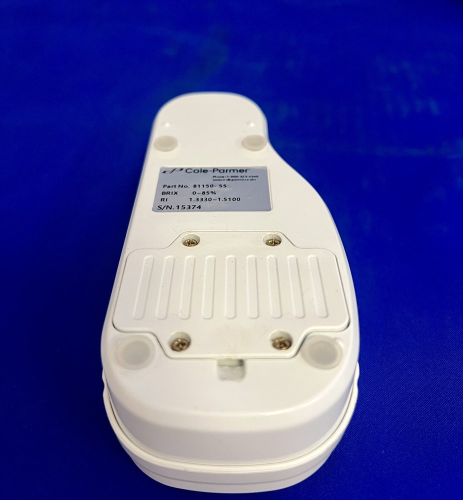 WORKING Cole-Parmer 81150-55 Digital Refractometer, 0 - 85% Brix