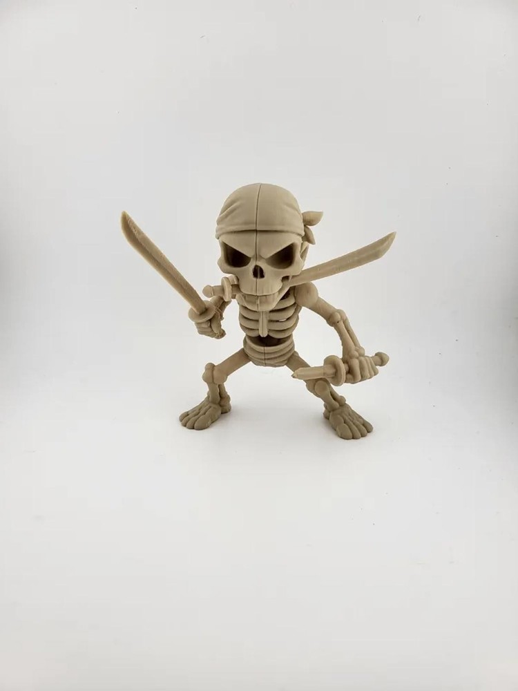 Pirate Hunter Zoro Skeleton Figure - One Piece Halloween Horror