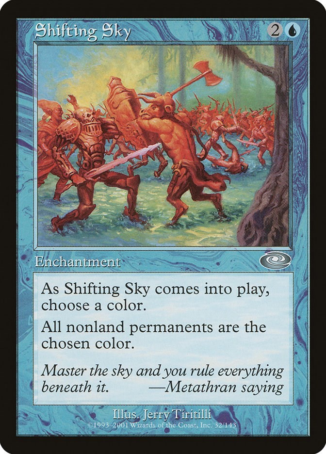 Shifting Sky Planeshift 32 MTG MP