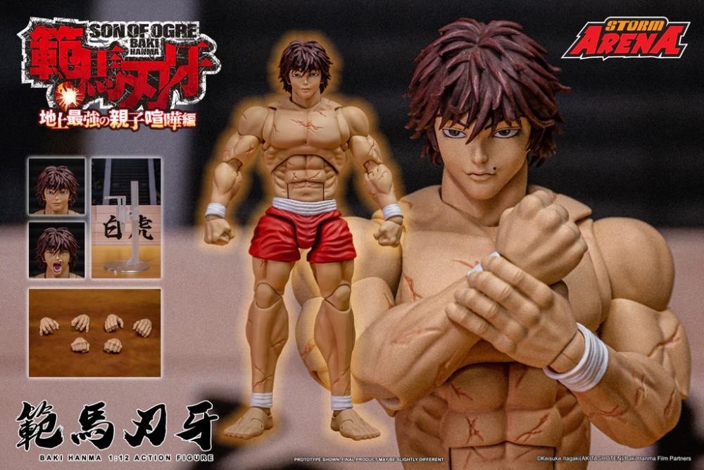 STM87344: Storm Arena 1/12 Baki Hanma (Baki The Son of Ogre) , in stock