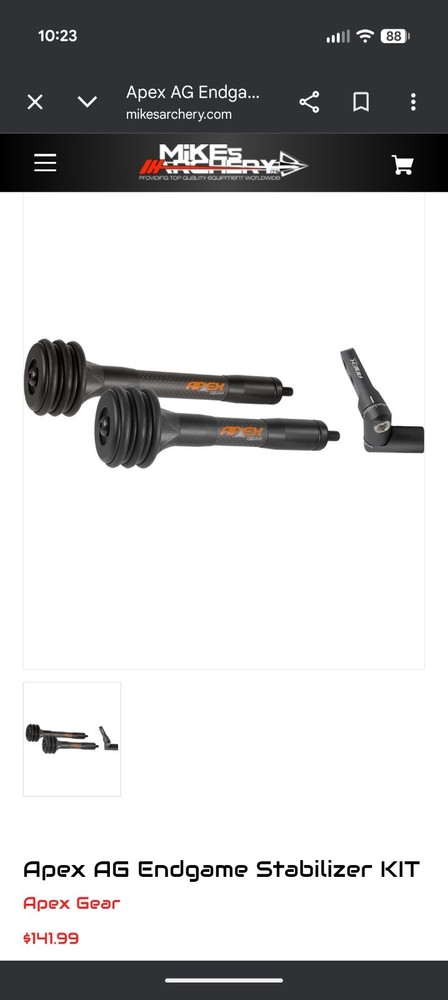 Apex Gear END-GAME Dual Stabilizer Kit